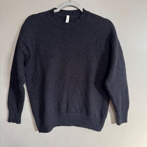 The Group by Babaton black merino wool sweater size large